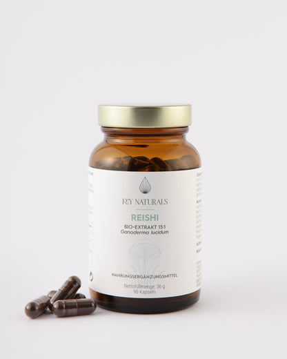 Extracto ecológico de Reishi en cápsulas