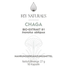 Bio Chaga Extrakt in Kapseln
