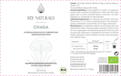 Bio Chaga Flüssigextrakt