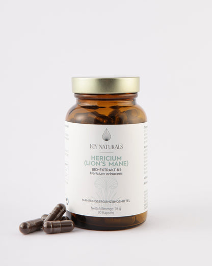 Extracto ecológico de Melena de león en cápsulas